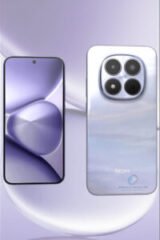 Detailed specifications sheet for Redmi Note 15 Pro+ showing processor, RAM, and storage.