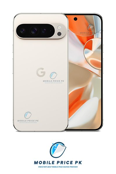 Google Pixel 9 Pro smartphone in Obsidian color, showing its matte-finish back and camera bar design.