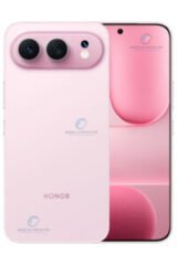 Honor 500 back design in blue color