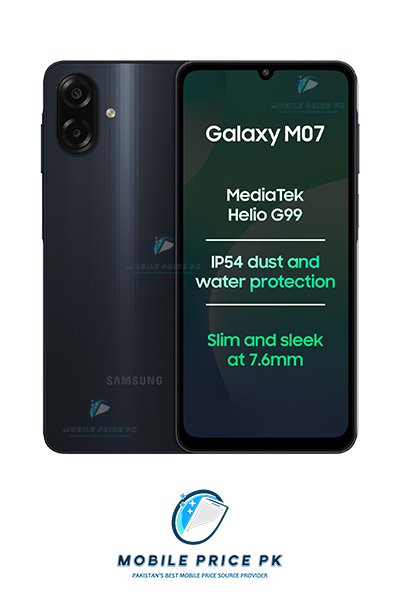 Samsung Galaxy M07 price in Pakistan with full specifications, Samsung mobile price in Pakistan, latest Samsung phones 2026, Samsung Galaxy M series, budget smartphones Pakistan, Android smartphones Pakistan,